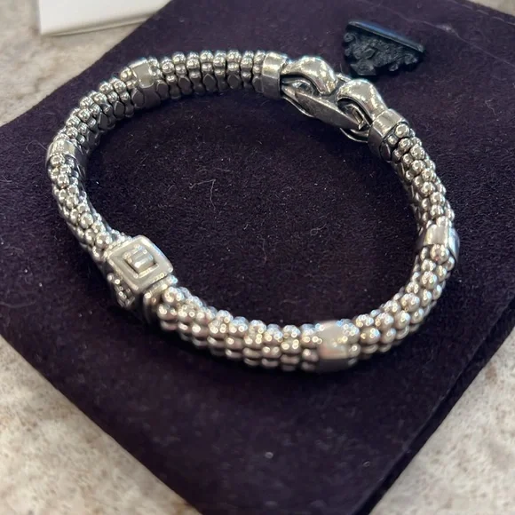 Lagos Silver Beaded Bracelet - Picture 4 of 11